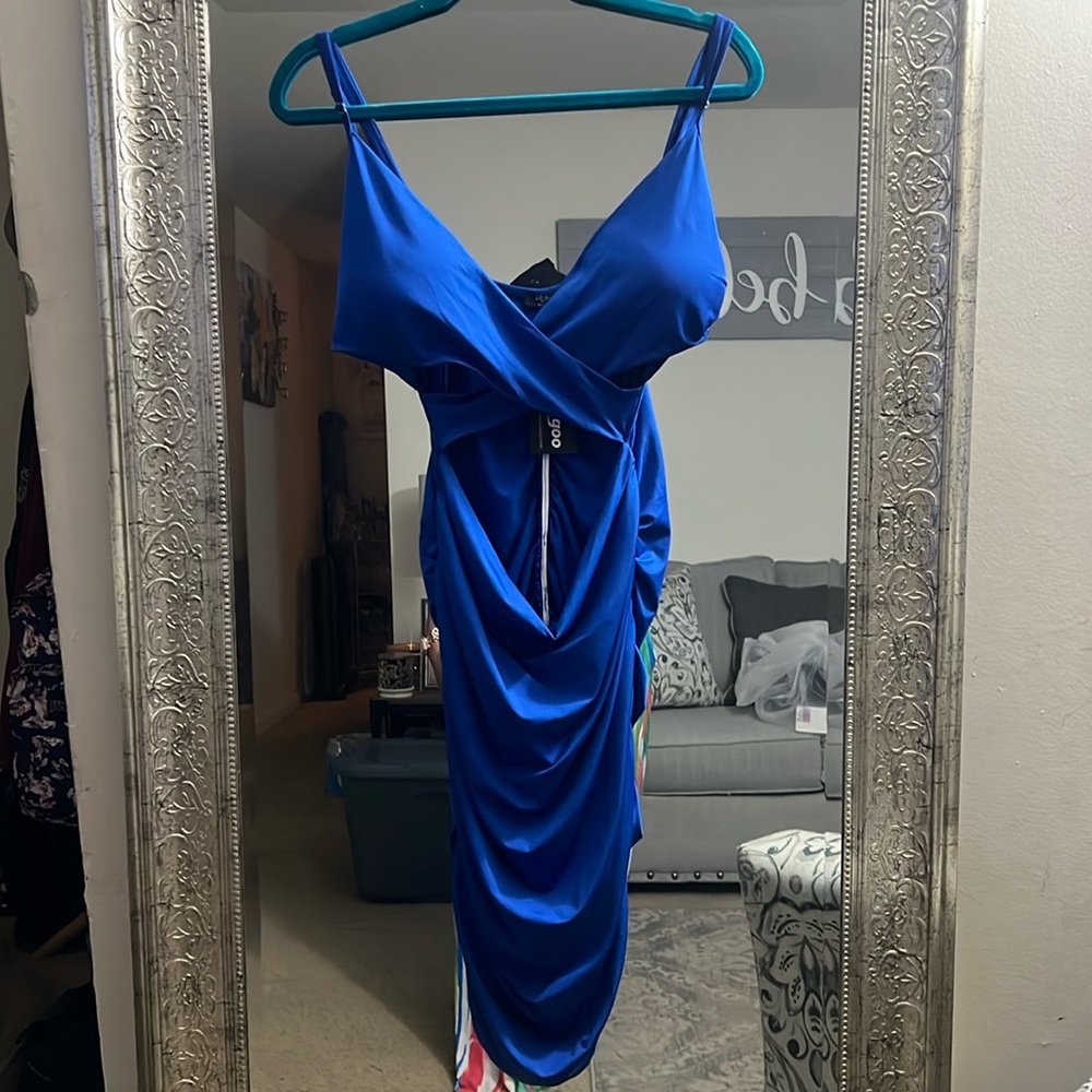 Blue dress